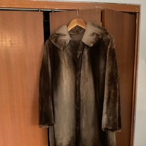 Vintage beaver coat